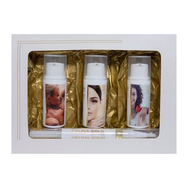 Felina Gold CBD cosmetics mini box